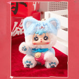 Maxbell Plush Lucky Cat Doll Toy Decorative Cute Stuffed Figure Doll for Kids Adults 1 piece
