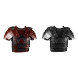Maxbell Medieval Chest Armors Decors Knight Costume for Cosplay Fancy Dress Men Women red