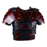 Maxbell Medieval Chest Armors Decors Knight Costume for Cosplay Fancy Dress Men Women red