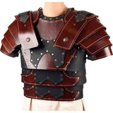 Maxbell Medieval Chest Armors Decors Knight Costume for Cosplay Fancy Dress Men Women red