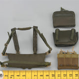 Maxbell 1:6 Male Figure Chest Vest Lightweight Stylish Miniature for 12 inch Figures