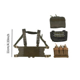 Maxbell 1:6 Male Figure Chest Vest Lightweight Stylish Miniature for 12 inch Figures