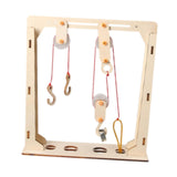 Maxbell Fixed and Movable Pulleys Sturdy Physics Experiment for Home School Students