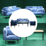 1:6 Sofa Set Model Cosplay Furniture Accessory Collectible Pretend Play Mini