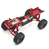 Maxbell 1:12 Replacement RC Car Fixed Warehouse Beam for MN99S MN98 1:12 Truck red