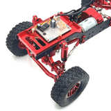 Maxbell 1:12 Replacement RC Car Fixed Warehouse Beam for MN99S MN98 1:12 Truck red