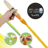 3Pcs Sidewalk Chalk Painting Brushes Unique Paintbrushes for Activities Outdoor
