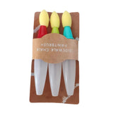 3Pcs Sidewalk Chalk Painting Brushes Unique Paintbrushes for Activities Outdoor
