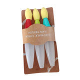 3Pcs Sidewalk Chalk Painting Brushes Unique Paintbrushes for Activities Outdoor