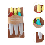 3Pcs Sidewalk Chalk Painting Brushes Unique Paintbrushes for Activities Outdoor