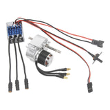 Brushless Motor Metal Gearbox ESC Combo for 1/12 RC Car for MN168 MN82 MN99S Silver SM3.0