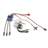 Brushless Motor Metal Gearbox ESC Combo for 1/12 RC Car for MN168 MN82 MN99S Silver Color T