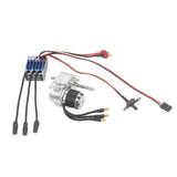 Brushless Motor Metal Gearbox ESC Combo for 1/12 RC Car for MN168 MN82 MN99S Silver Color T