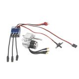 Brushless Motor Metal Gearbox ESC Combo for 1/12 RC Car for MN168 MN82 MN99S Silver Color T