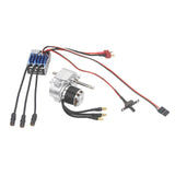 Brushless Motor Metal Gearbox ESC Combo for 1/12 RC Car for MN168 MN82 MN99S Silver Color T