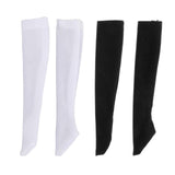 Maxbell 1:6 Retro Tube Socks Athletic Socks for 12'' inch Female Doll Action Figures White high