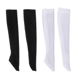 Maxbell 1:6 Retro Tube Socks Athletic Socks for 12'' inch Female Doll Action Figures White high