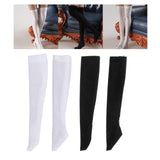 Maxbell 1:6 Retro Tube Socks Athletic Socks for 12'' inch Female Doll Action Figures White high