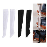 Maxbell 1:6 Retro Tube Socks Athletic Socks for 12'' inch Female Doll Action Figures White high