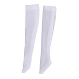 Maxbell 1:6 Retro Tube Socks Athletic Socks for 12'' inch Female Doll Action Figures White high