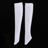 Maxbell 1:6 Retro Tube Socks Athletic Socks for 12'' inch Female Doll Action Figures White high