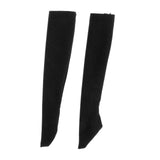 Maxbell 1:6 Retro Tube Socks Athletic Socks for 12'' inch Female Doll Action Figures black High