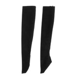Maxbell 1:6 Retro Tube Socks Athletic Socks for 12'' inch Female Doll Action Figures black High