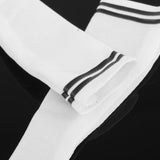 Maxbell 1:6 Retro Tube Socks Athletic Socks for 12'' inch Female Doll Action Figures Stripe Black Crew