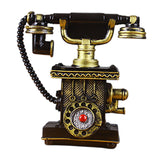Phone Model Large Creative Resin Vintage Rotary Telephone for Cafe Bar Store C01