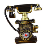 Phone Model Large Creative Resin Vintage Rotary Telephone for Cafe Bar Store C01
