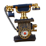 Phone Model Large Creative Resin Vintage Rotary Telephone for Cafe Bar Store C02