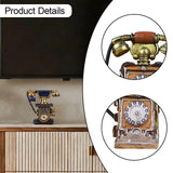Phone Model Large Creative Resin Vintage Rotary Telephone for Cafe Bar Store E01