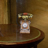 Phone Model Large Creative Resin Vintage Rotary Telephone for Cafe Bar Store E01