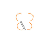 Propeller Guard Parts Replacement Professional Anti Collision Protector Ring Orange