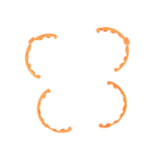 Propeller Guard Parts Replacement Professional Anti Collision Protector Ring Orange