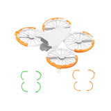 Propeller Guard Parts Replacement Professional Anti Collision Protector Ring Orange