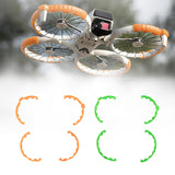 Propeller Guard Parts Replacement Professional Anti Collision Protector Ring Orange