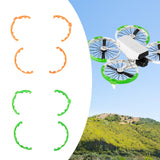 Propeller Guard Parts Replacement Professional Anti Collision Protector Ring Orange