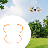 Propeller Guard Parts Replacement Professional Anti Collision Protector Ring Orange