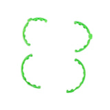 Propeller Guard Parts Replacement Professional Anti Collision Protector Ring Green