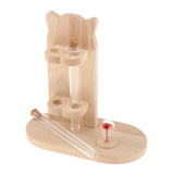 Maxbell Dog Whiskers Beard Storage Wood Gift Pet Keepsake Box for Puppy Bunny Pets L
