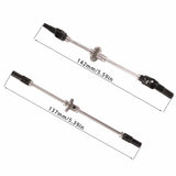 RC Metal Axle Gear Bridge Shaft Steering Cup Steering Rod Kit Wear Resistant