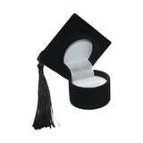 Graduation Cap Ring Holder for Graduation Ceremony Cap Design Ring Packaging black