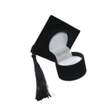 Graduation Cap Ring Holder for Graduation Ceremony Cap Design Ring Packaging black