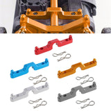 Aluminum Alloy Rear Body Pillar Rear Dust Cover Bracket for 14302 1:14 14301 Red