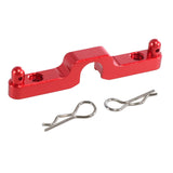Aluminum Alloy Rear Body Pillar Rear Dust Cover Bracket for 14302 1:14 14301 Red