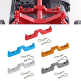 Aluminum Alloy Rear Body Pillar Rear Dust Cover Bracket for 14302 1:14 14301 Red