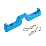 Aluminum Alloy Rear Body Pillar Rear Dust Cover Bracket for 14302 1:14 14301 Blue