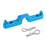 Aluminum Alloy Rear Body Pillar Rear Dust Cover Bracket for 14302 1:14 14301 Blue