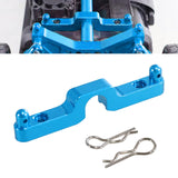Aluminum Alloy Rear Body Pillar Rear Dust Cover Bracket for 14302 1:14 14301 Blue